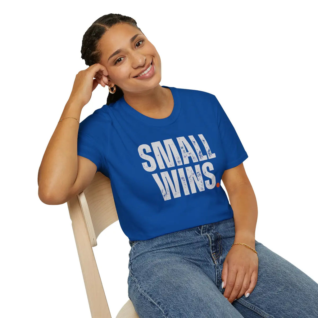 "Small Wins." Championship Tee