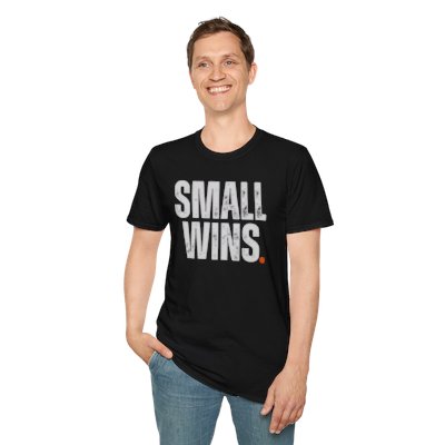 "Small Wins." Championship Tee