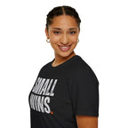 "Small Wins." Championship Tee